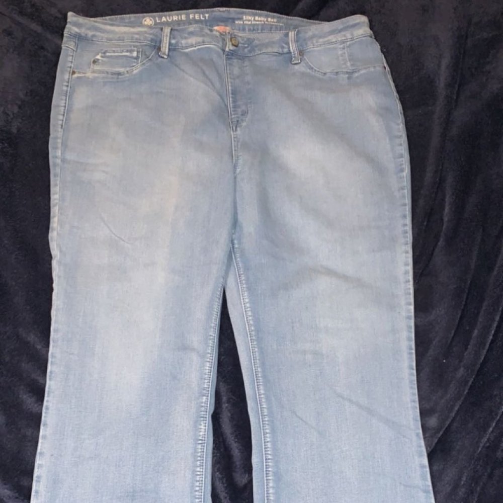 Laurie Felt Silky Baby Bell Jeans